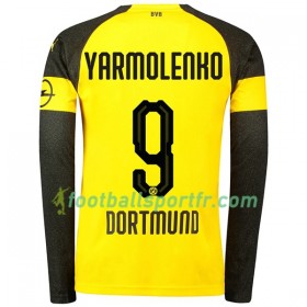 Tenue Borussia Dortmund Yarmolenko 9 Domicile 2018-2019 Maillot de Foot ML